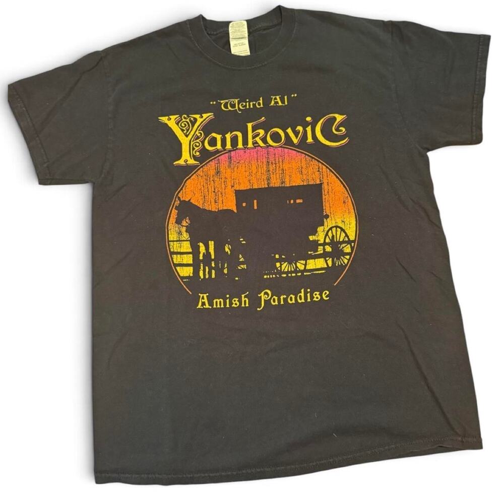 Vintage Weird Al Yankovic Amish Paradise T-Shirt Adult Medium